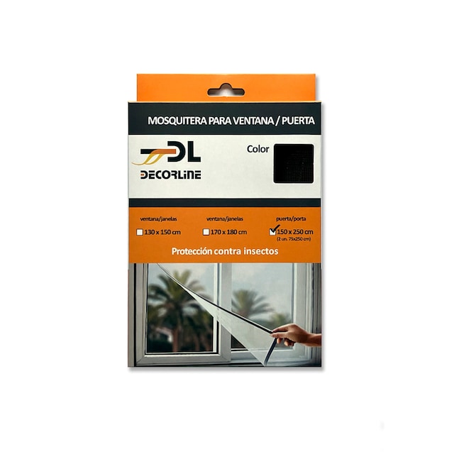 Imagen 0 de Mosquitera adhesiva para puertas y ventanas