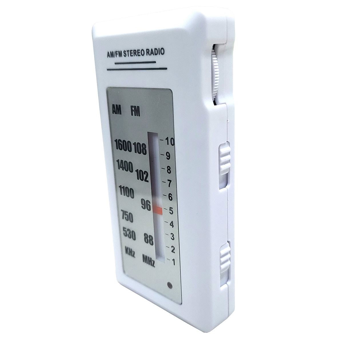 Radio de bolsillo Inves KW-AS-021, AM/FM, blanco Blanco-3