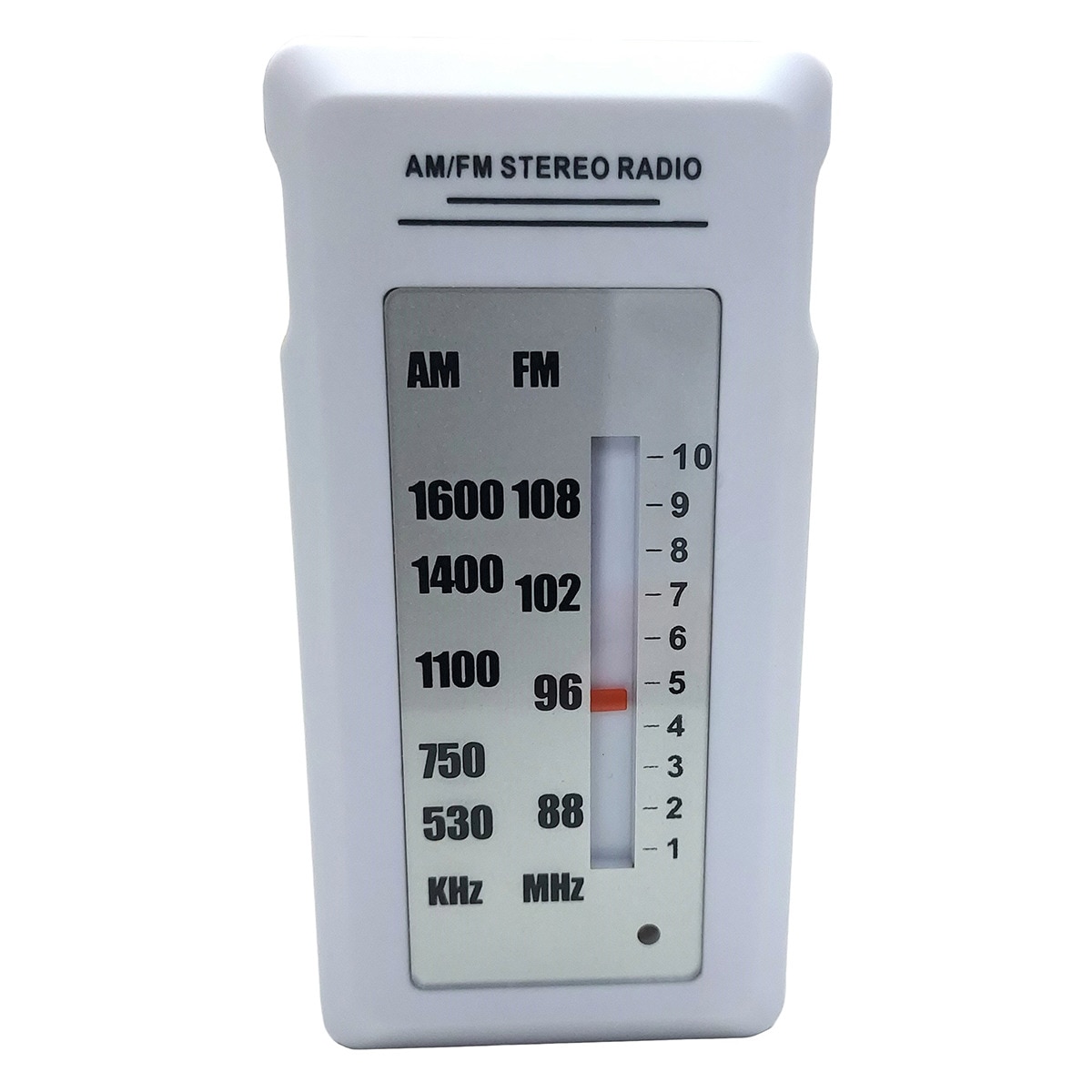 Radio de bolsillo Inves KW-AS-021, AM/FM, blanco Blanco-2