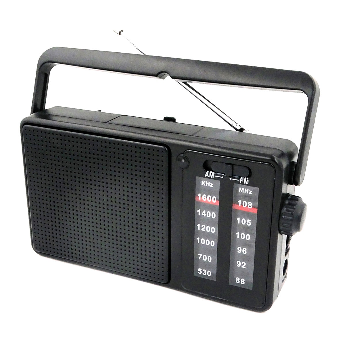 Radio portátil Inves RP--015B, AM/FM, negro Negro-3