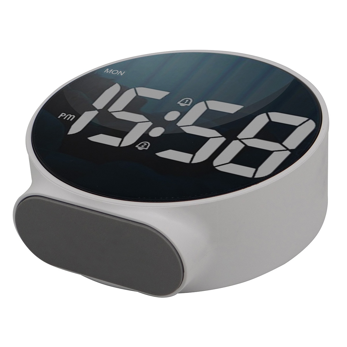 Reloj despertador Inves AN0599 Blanco-4