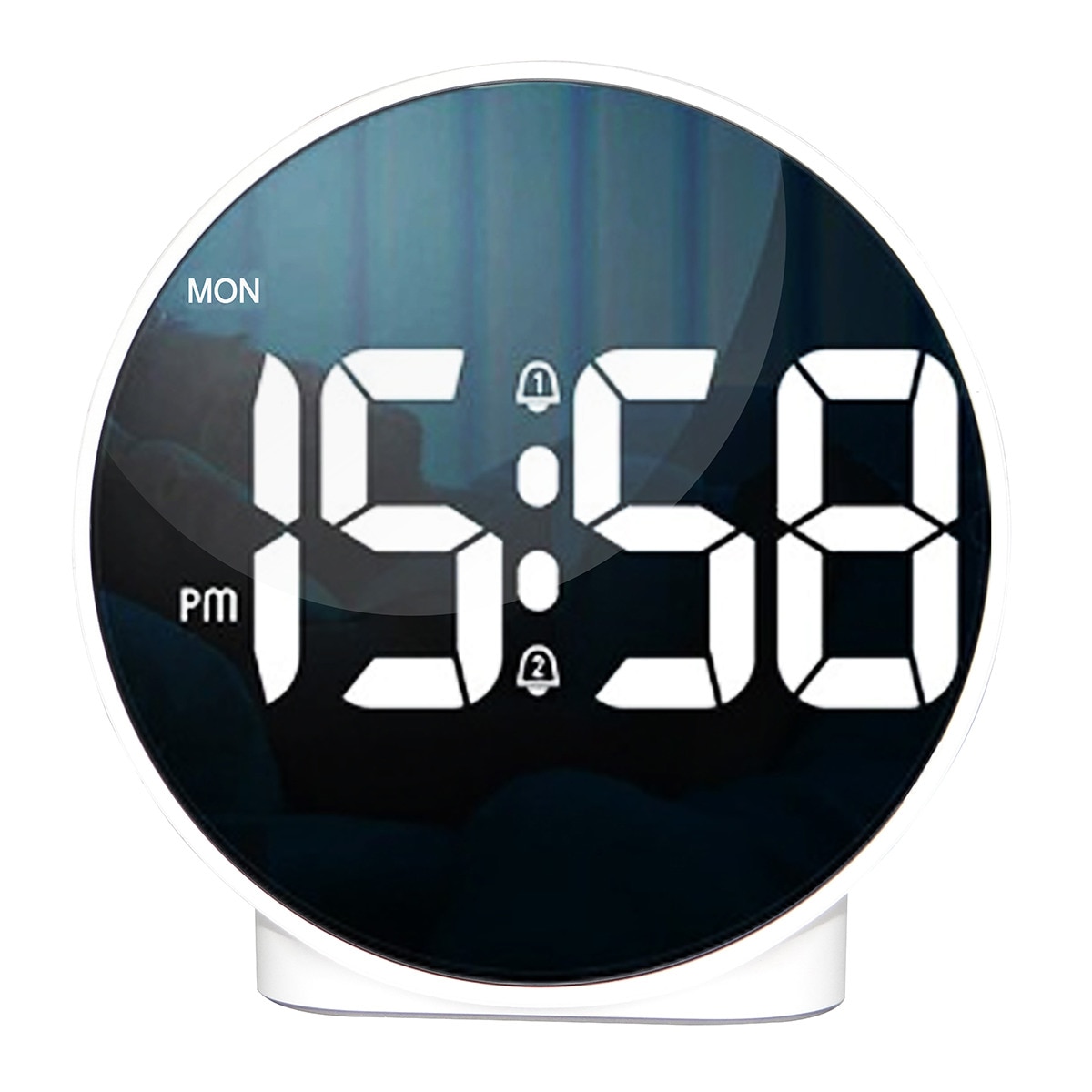 Reloj despertador Inves AN0599 Blanco-1