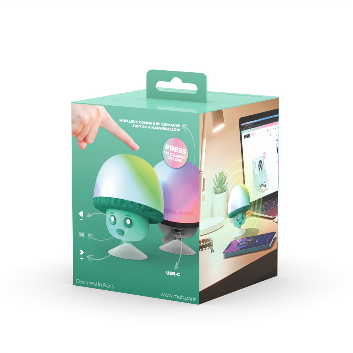 Coluna Mega Mush - Verde 7