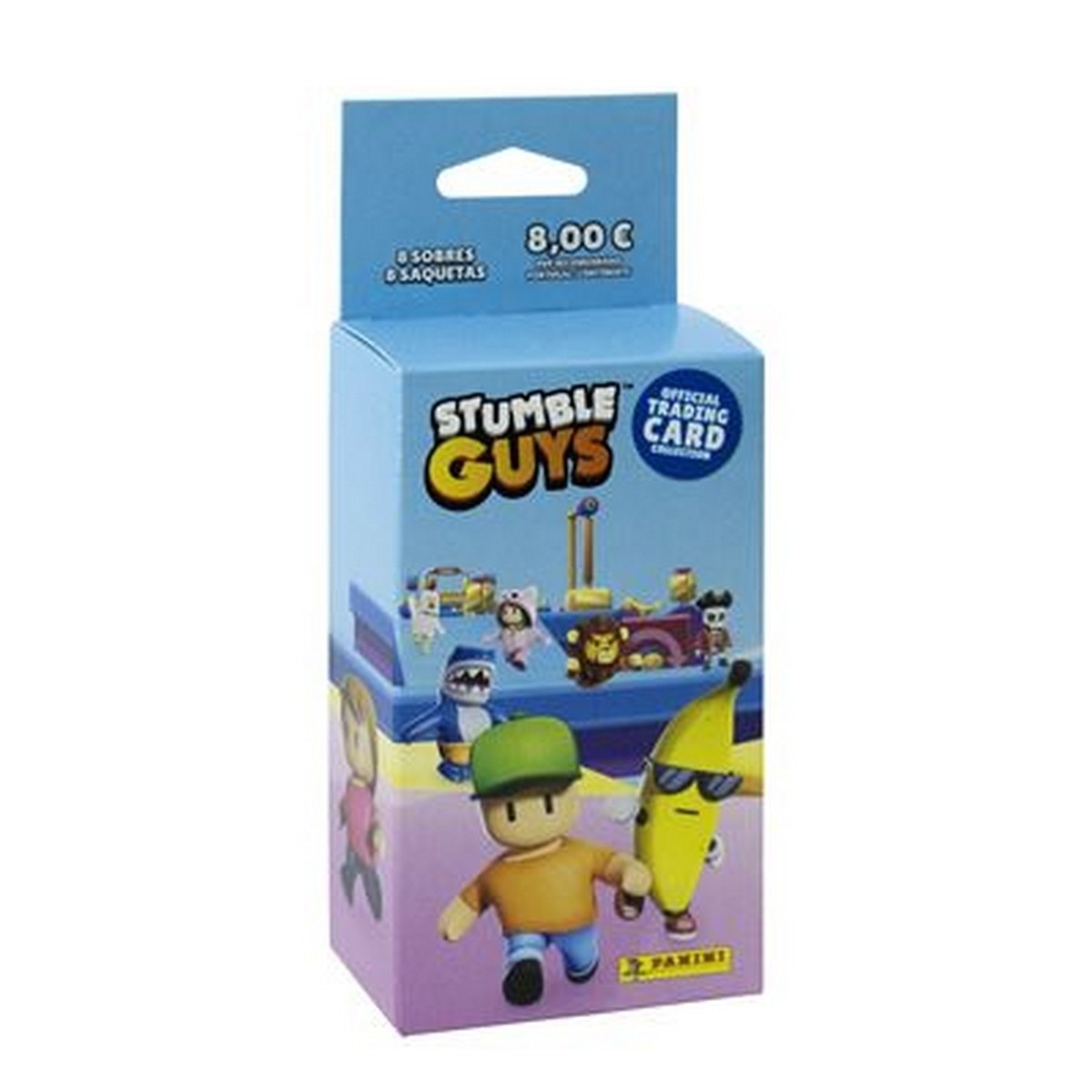 Saquetas Cromos Panini Blister stumble guys 1