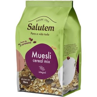 Muesli Cereais Mix Integral embalagem 350 g - Salutem