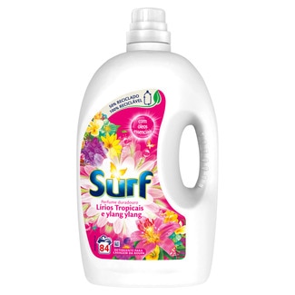 Detergente Roupa Líquido Tropical embalagem 84 doses - Surf