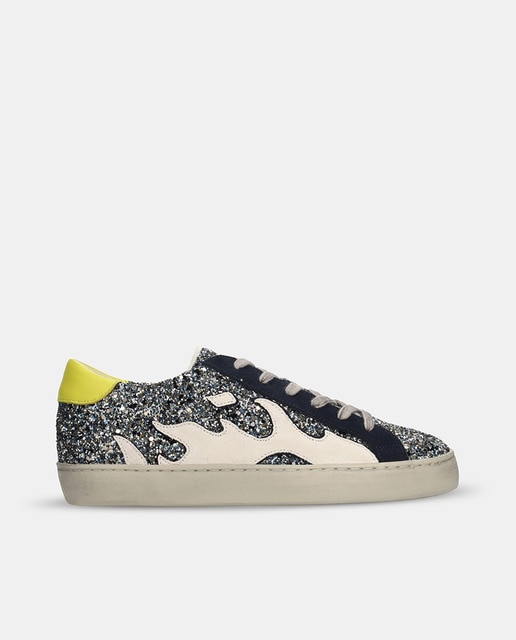 Imagen 0 de Zapatillas Dopamine mujer tipo casco bajas glitter