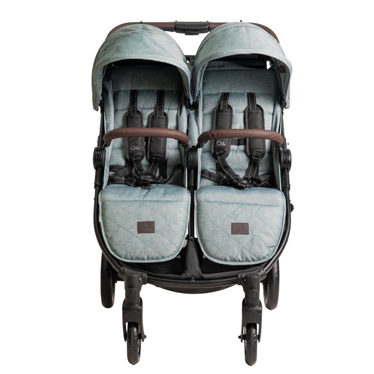 Carrinho de Passeio para Gémeos Vent Twin + Verde-claro-5