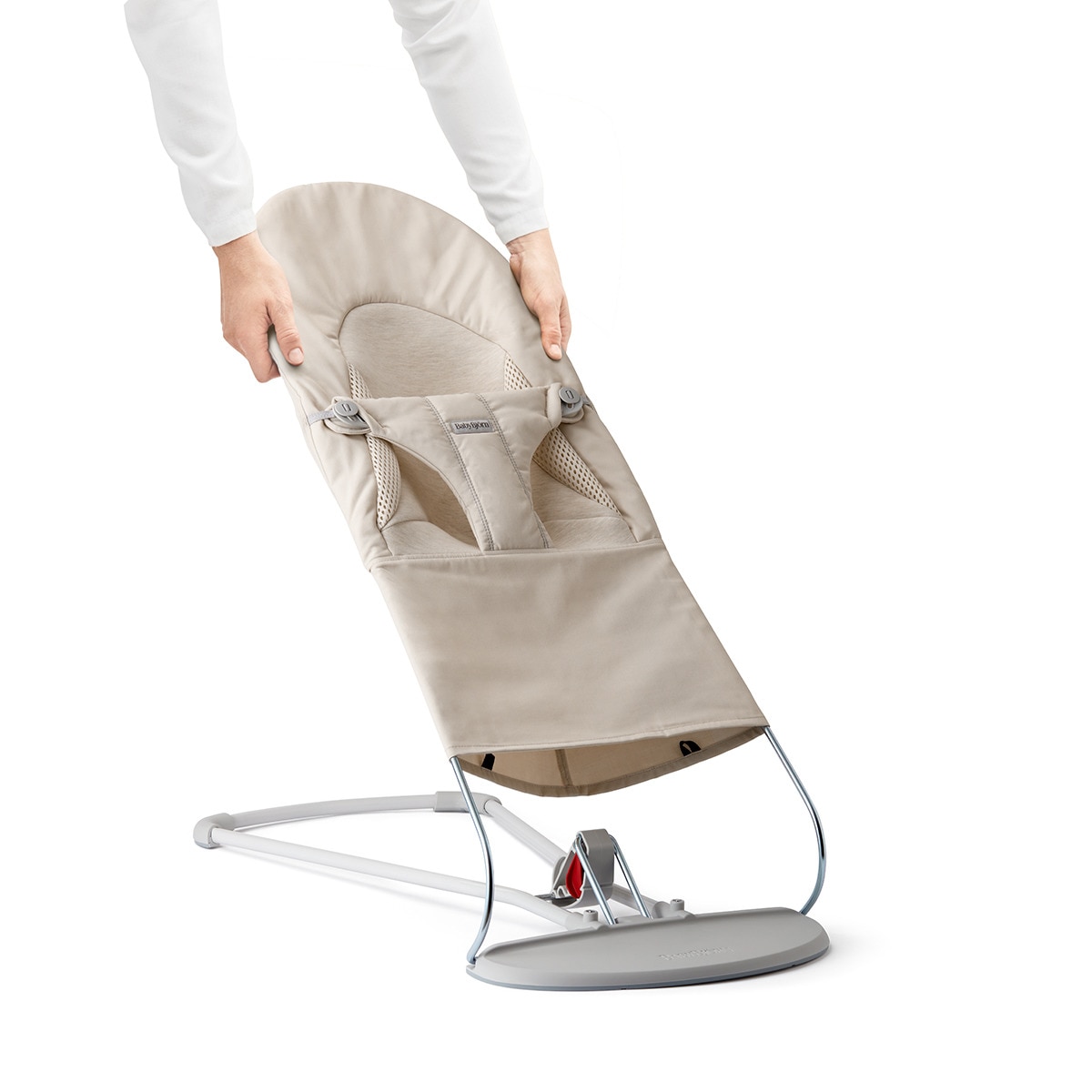 Hamaca Balance Soft BabyBjörn Beige-4