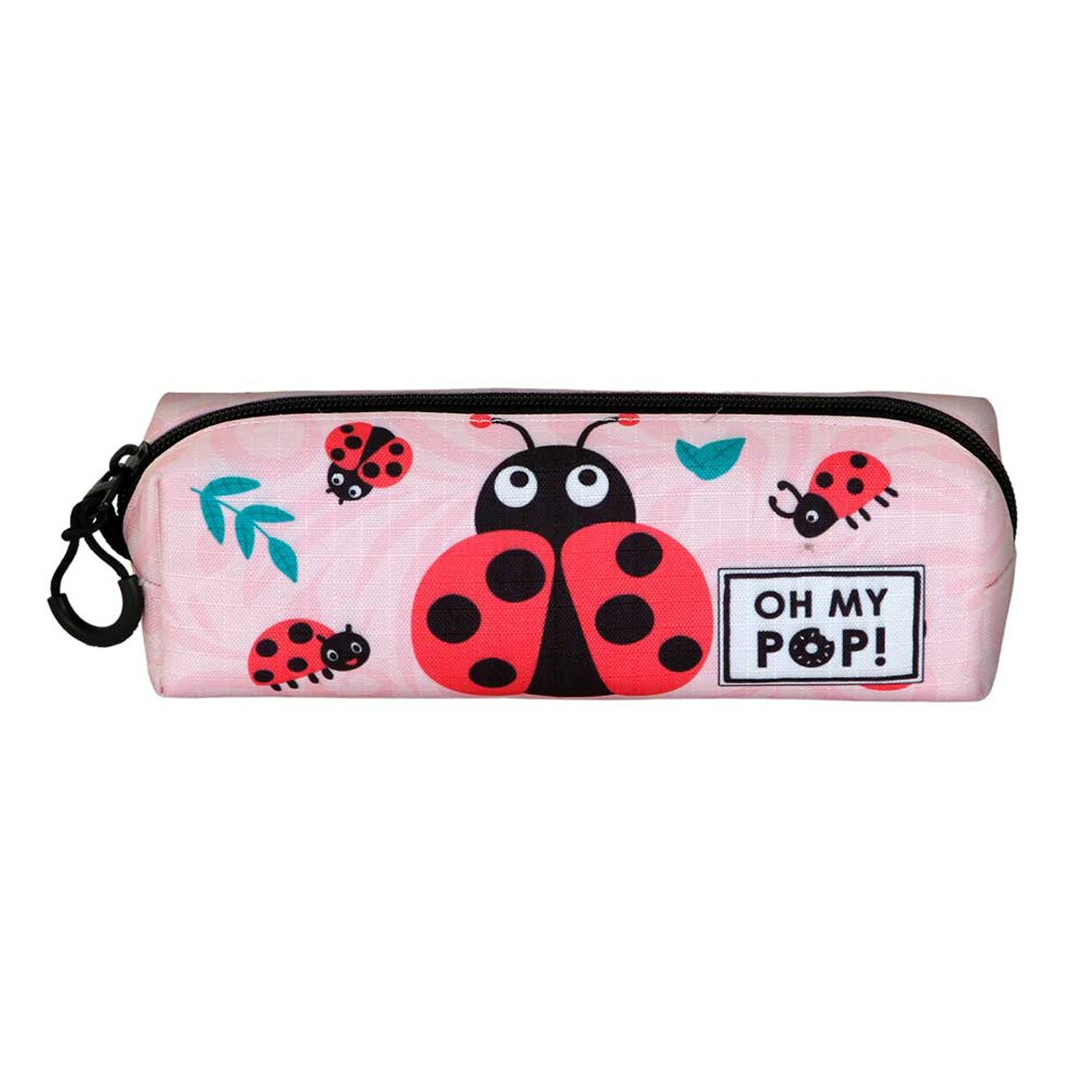 Estuche portatodo cuadrado fan 2.2 Ladybug Oh my pop! Karactermania rosa Rosa-2