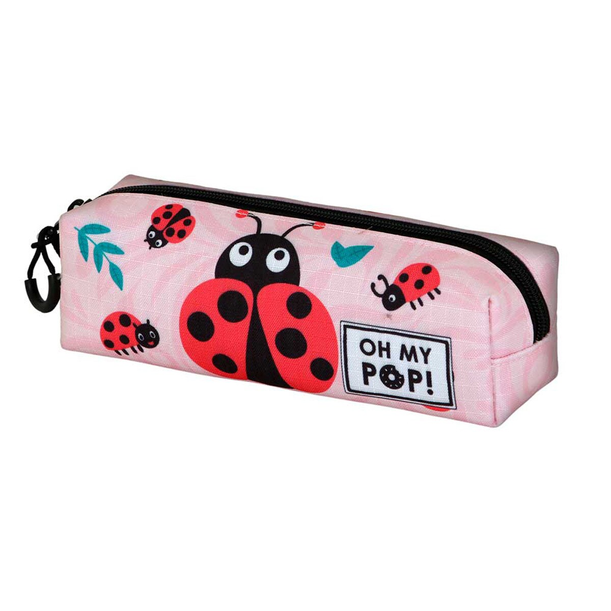 Estuche portatodo cuadrado fan 2.2 Ladybug Oh my pop! Karactermania rosa Rosa-1