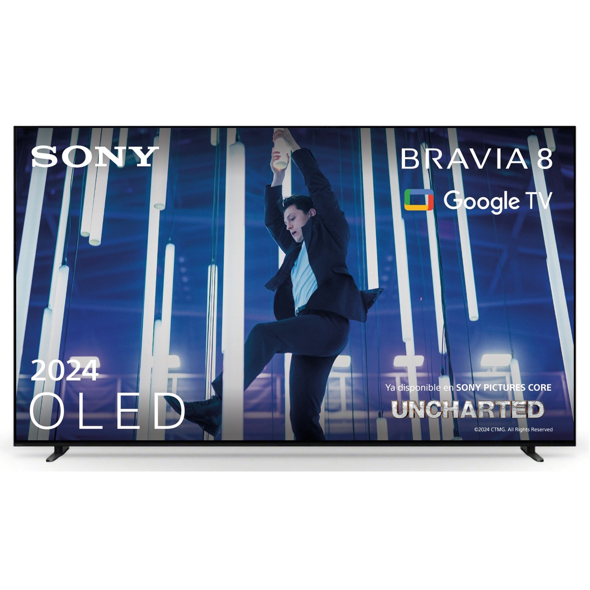 TV 65" Sony BRAVIA 8 65XR84 OLED, 4K HDR, Google TV, Smart TV, Funciones para PS5, IMAX Enhanced, Dolby Vision Atmos, Chromecast, Apple AirPlay 1