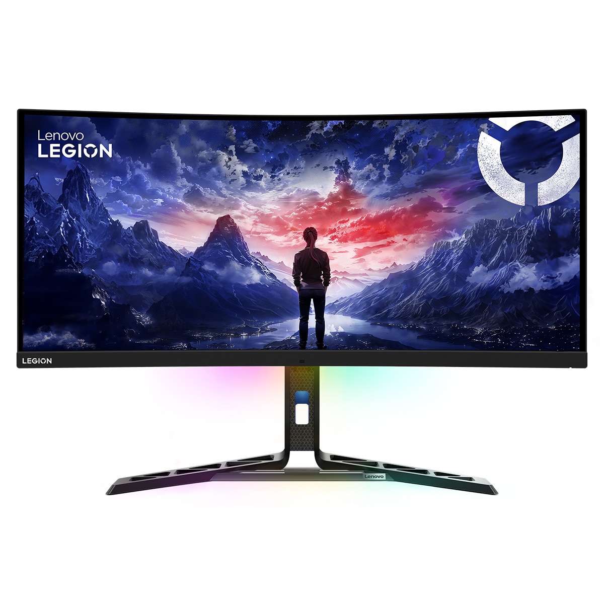 Monitor PC Gaming curvo 86,4cm (34") Lenovo Legion Y34wz-30, 165 Hz WQHD, FreeSync Premium Pro Negro-1