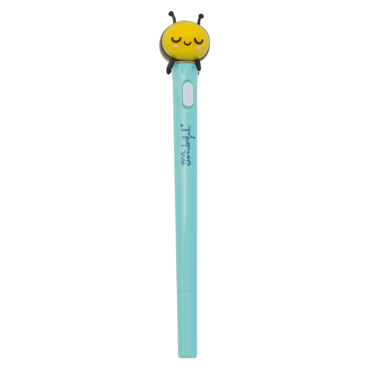 Mr. Wonderful Boli Mit Licht - Avocado Design, Kugelschreiber Mit LED, Aus PVC/PET, Originelles Geschenk