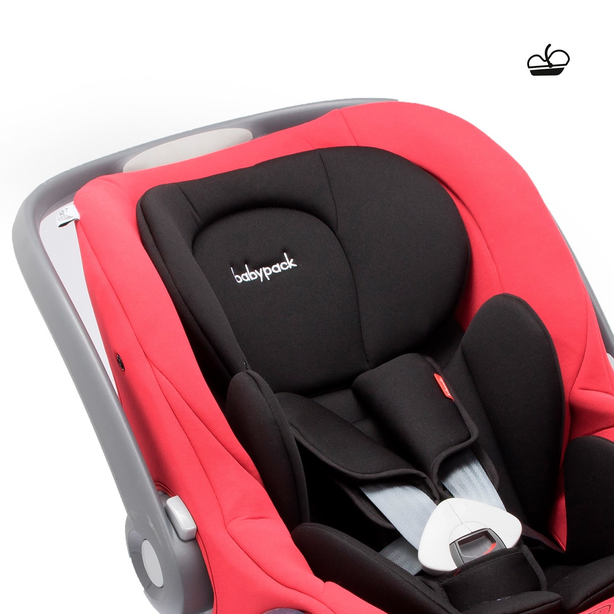 Reposacabezas infantil plus babypack Negro-4