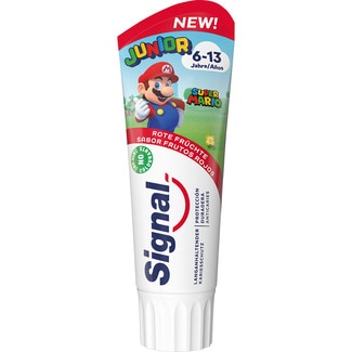 pasta de dientes infantil Super Mario 6-13 años tubo 75 ml - Signal