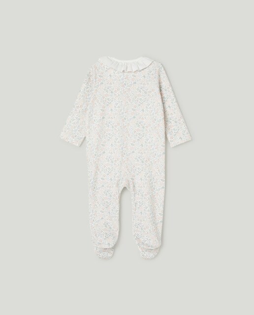 Comprar Pijama bebe nina con volantes flores Unit Hipercor