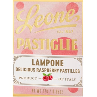 Pastilhas com Framboesa caixa 27 g - Leone