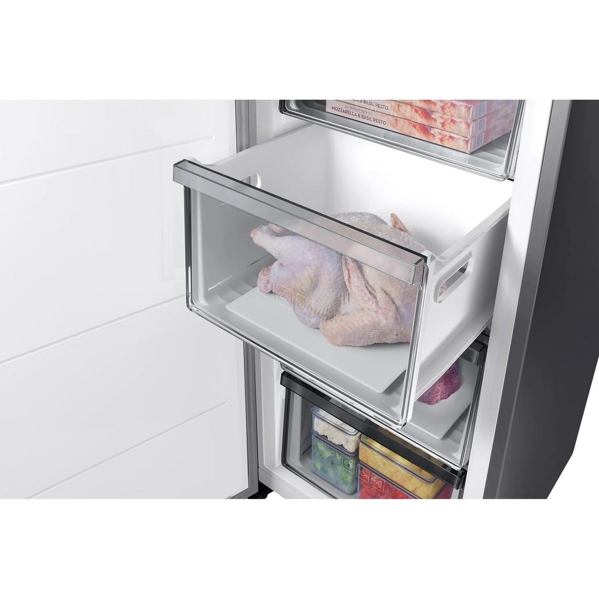 Arca Congeladora Vertical Samsung RZ32C7BFES9/EF No Frost, Wi-Fi de 186 cm - Inox Inox-6