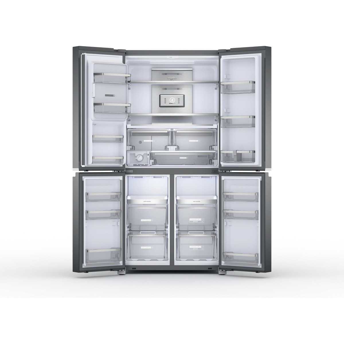 Frigorífico americano Whirlpool con dispensandor - WQ9I MO2L EF Inox-3