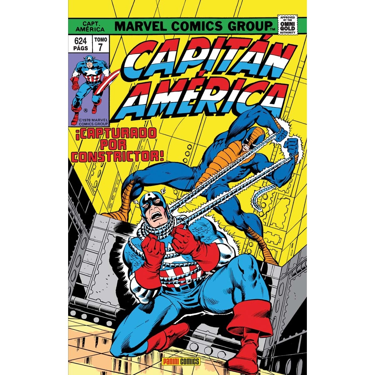 その他 1995 Marvel l Captain America Gold Capitán América. Marvel Gold (Omnigold) #1 (Panini Comics España)