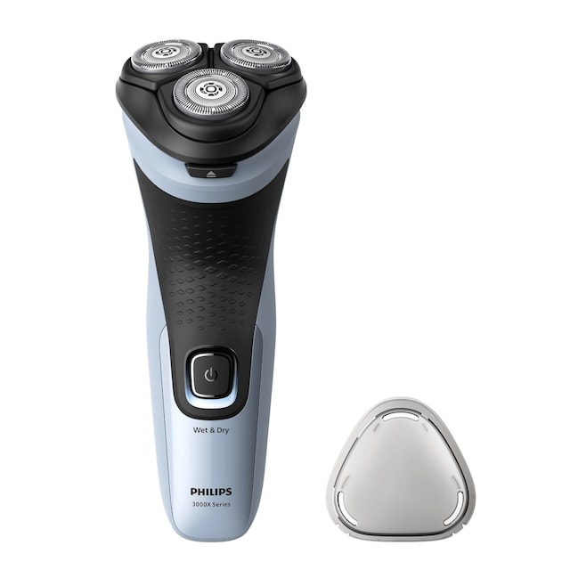 Imagen 0 de Afeitadora eléctrica Philips Serie X3000, 40 min autonomía,  máquina de afeitar hombre en seco y mojado, cabezales flexibles 4D