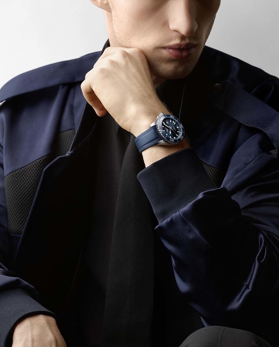 Reloj de hombre Hydroconquest L3.790.4.96.9 automático de caucho azul Azul marino-6