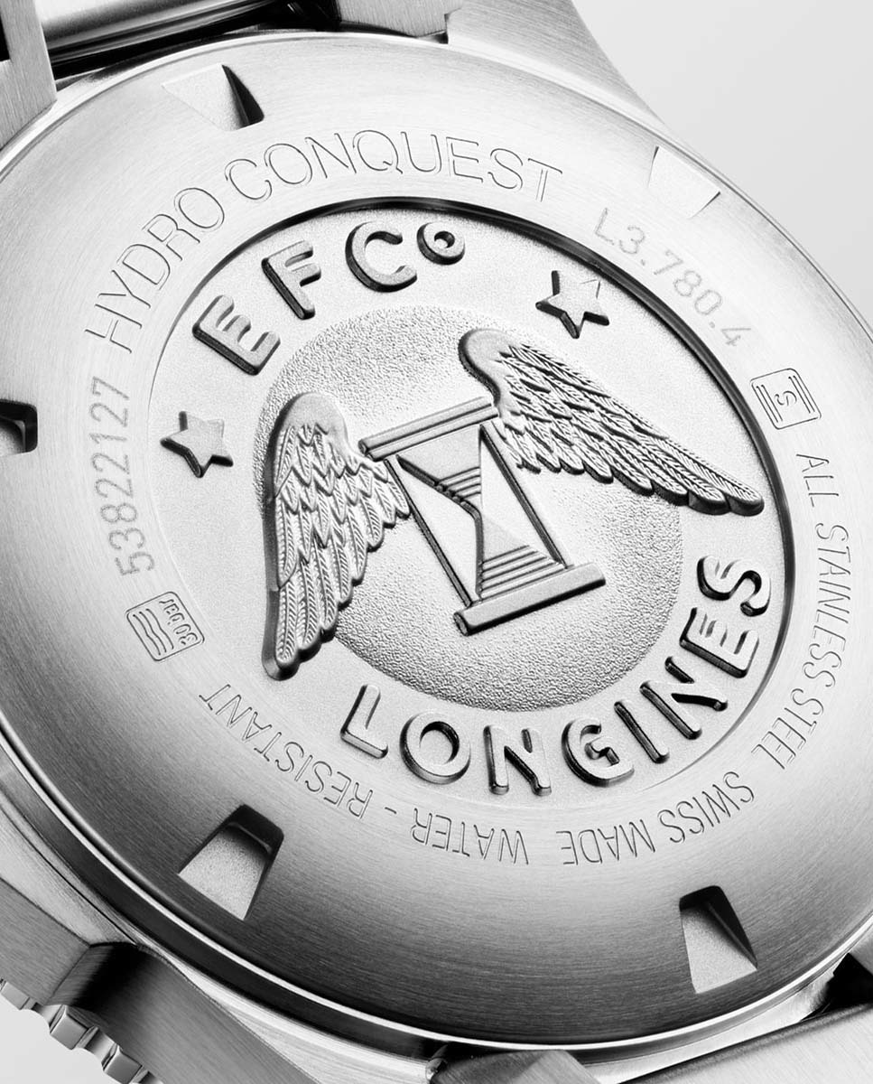Reloj de hombre Hydroconquest L3.780.4.56.6 automático de acero Plata-3