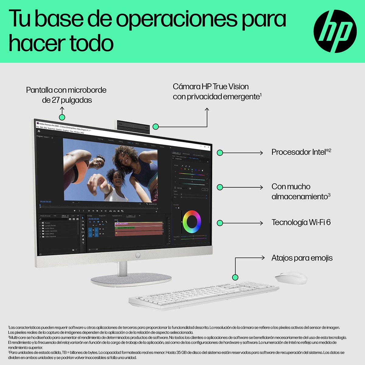 All-in-One HP 27-cr1002ns, Intel Core Ultra 7-155U, 32GB, 1TB SSD, 27", W11 Blanco-5