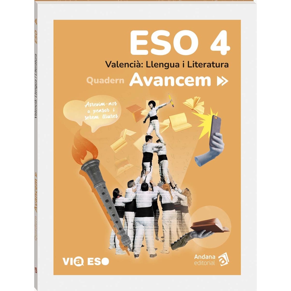 Imagen 0 de Avancem 4. Quadern: Valencià, Llengua i Literatura. 4 ESO  (Tapa blanda)