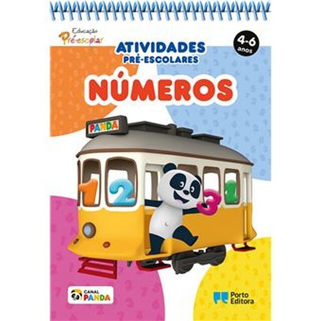 Imagem 0 de Bloco de ativ preescolares panda numeros