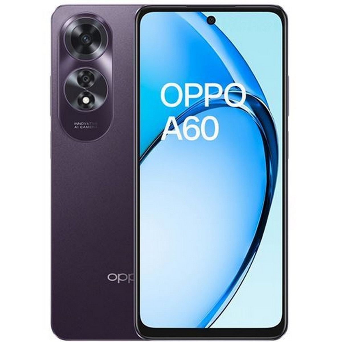 Smartphone Oppo A60 RAM 8 GB, 256GB - Roxo Meia-Noite 1