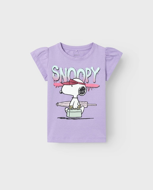 Imagen 0 de Camiseta de Snoopy de manga corta