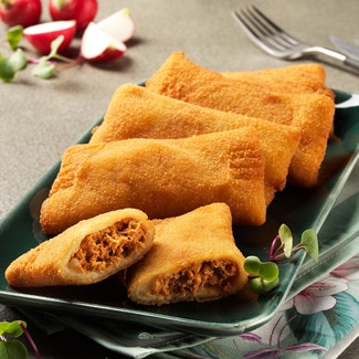 Rissol de Porco Preto Com Queijo da Serra