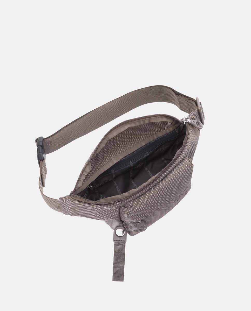 Bolsa de Cintura - Cinzento Castanho-claro-8