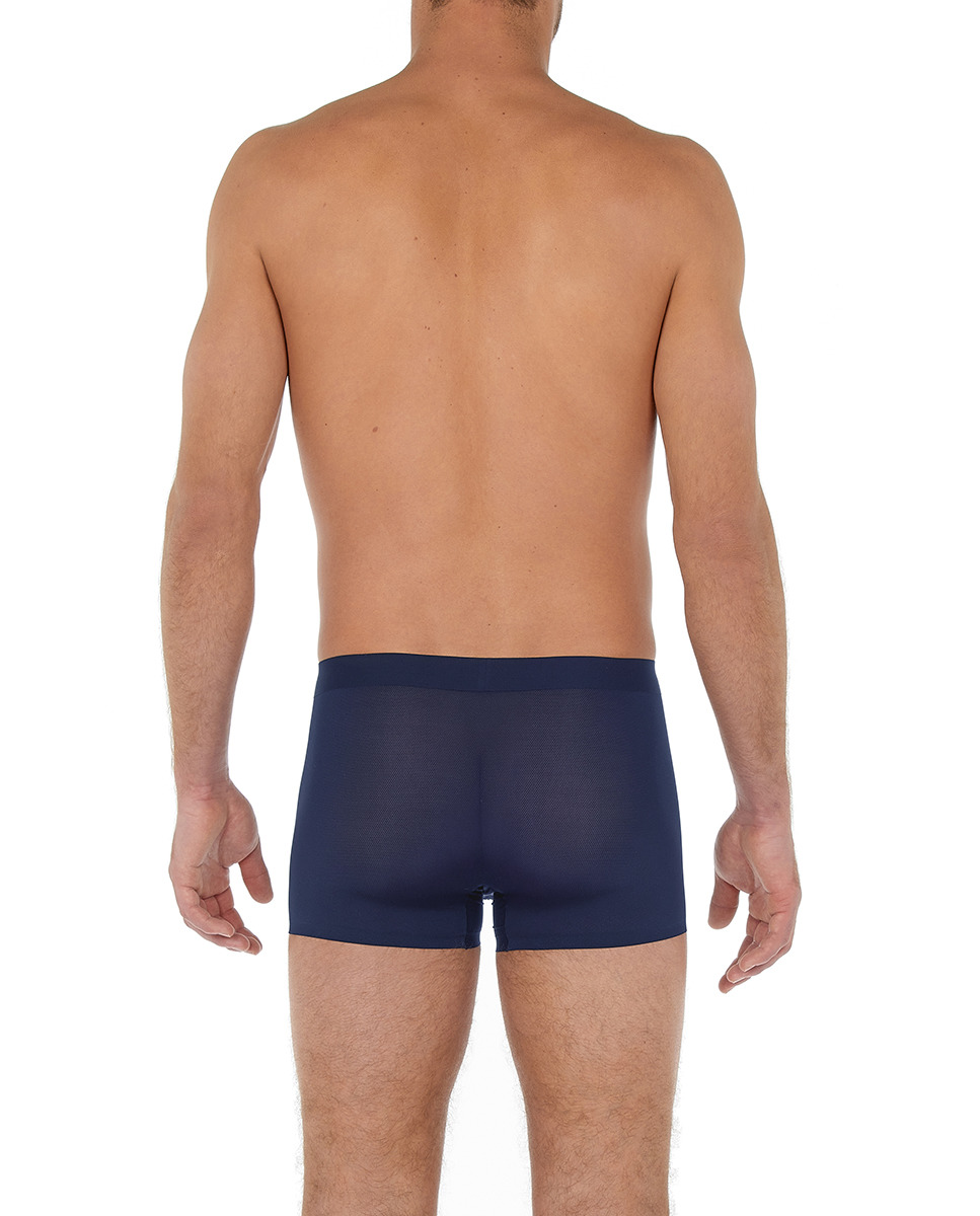 Boxers de Malha Fechada Azul-3