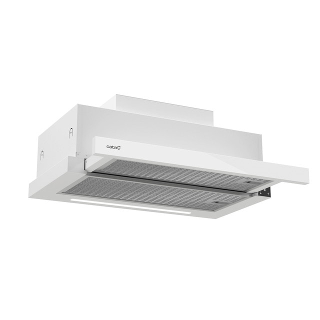 Imagem 0 de Exaustor Telescópico Cata TFH 6830 GWH de 5 Velocidades + Turbo e de 59,8 cm - Branco