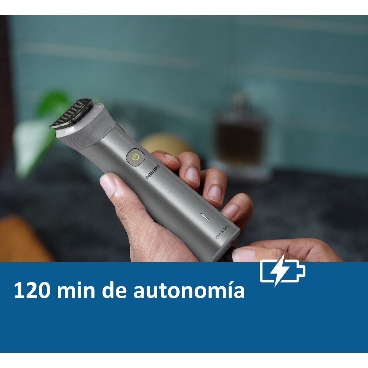 Recortadora 10 en 1 Philips Serie 5000, barba, cuerpo y cortapelos, multibarbero todo en 1, uso en seco y mojado, 120 min autonomía 8