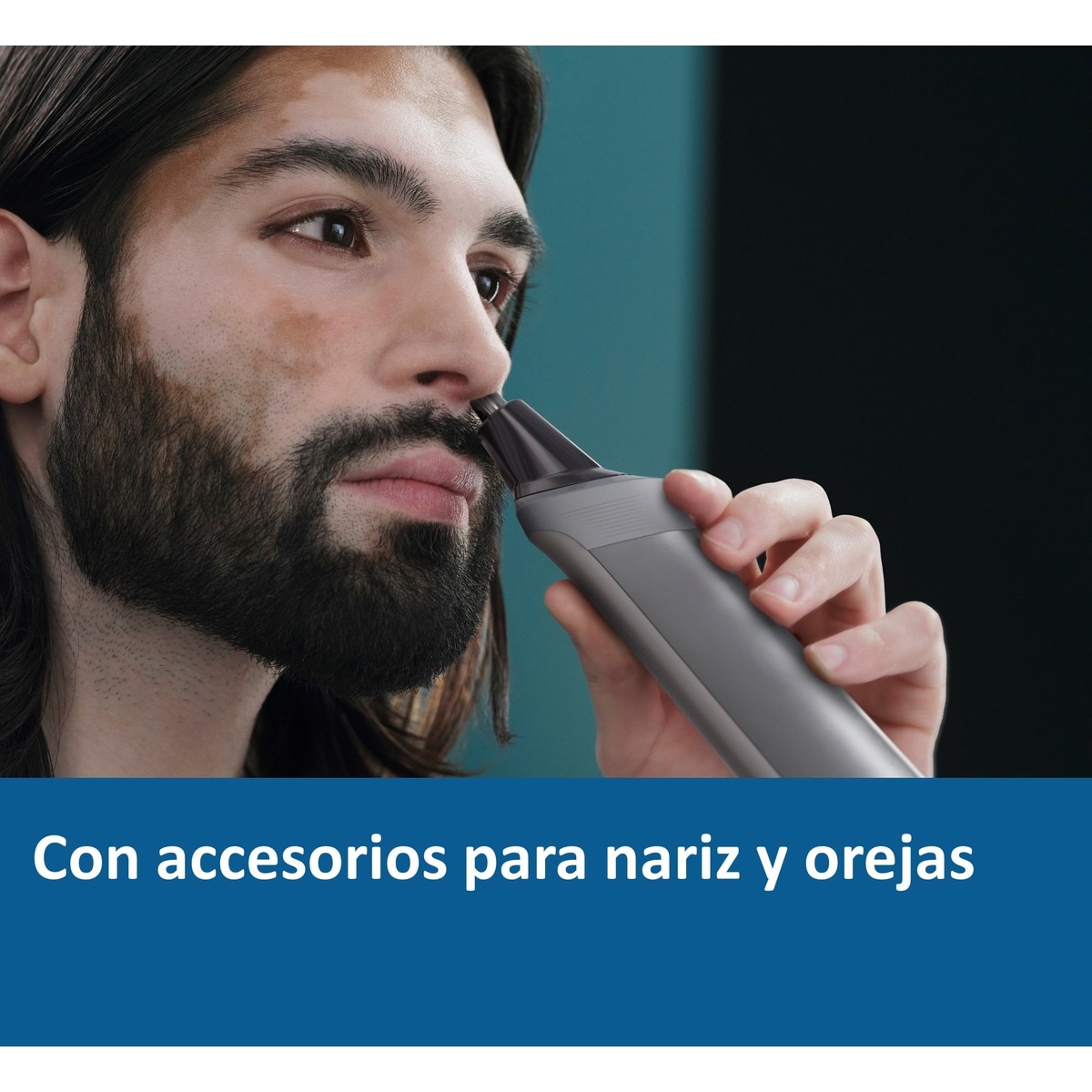 Recortadora 10 en 1 Philips Serie 5000, barba, cuerpo y cortapelos, multibarbero todo en 1, uso en seco y mojado, 120 min autonomía 4