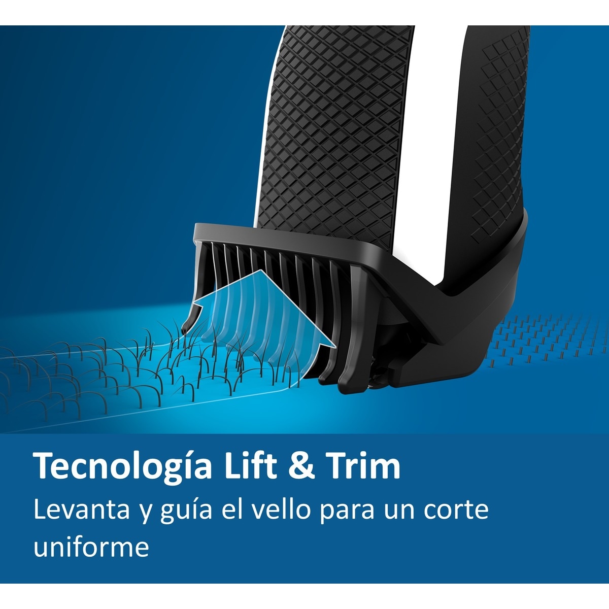 Barbero Philips S3000 con 10 posiciones de ajuste Blanco / Negro-5