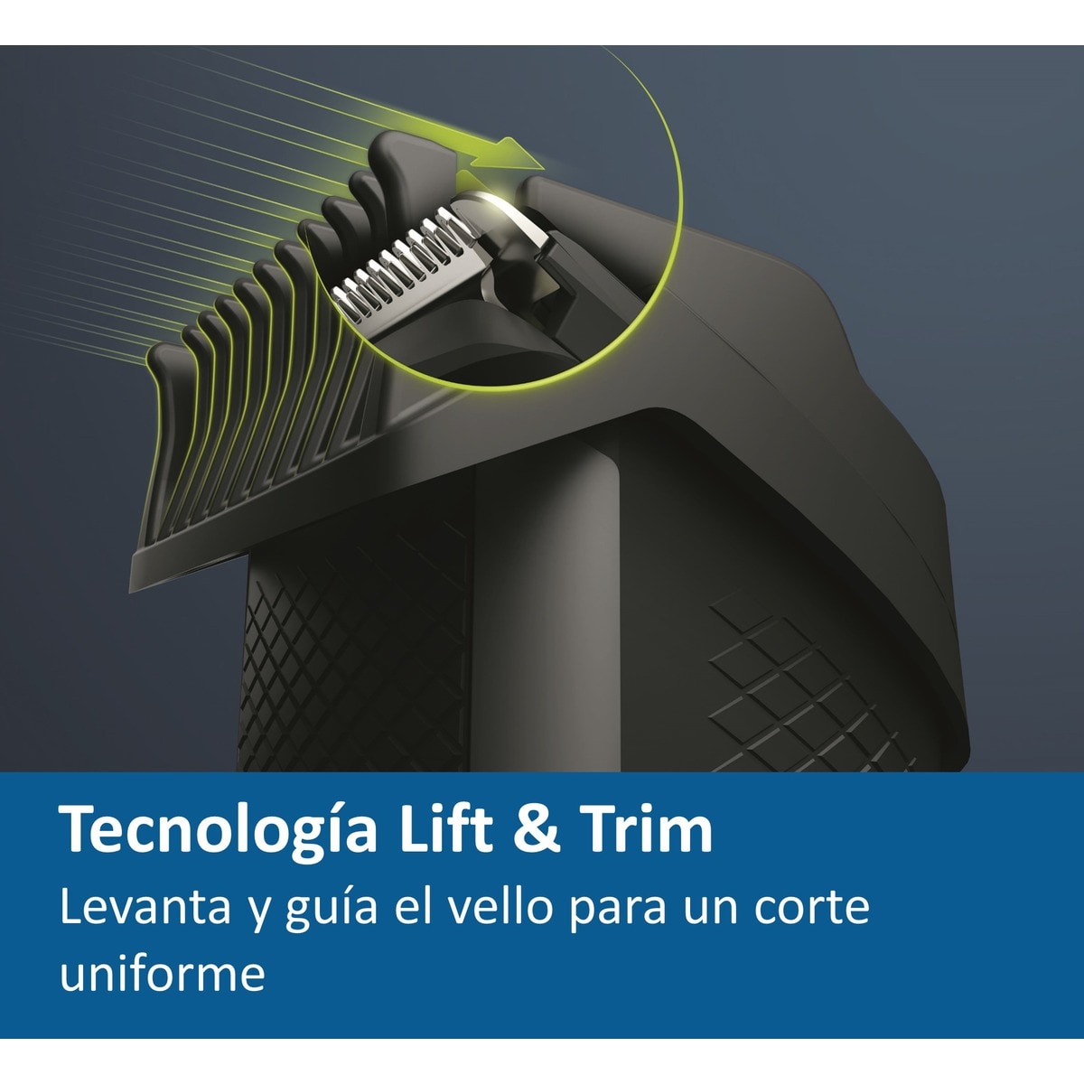 Barbero Philips Series 5000, 40 posiciones de longitud, 90 min de autonomía, 100% resistente al agua 5