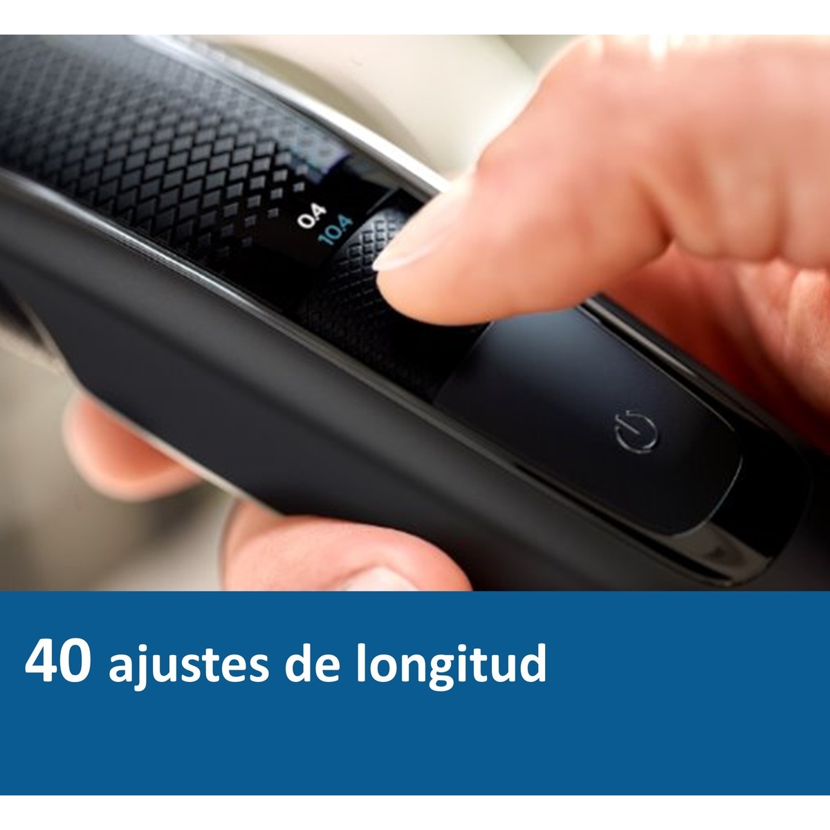 Barbero Philips Series 5000, 40 posiciones de longitud, 90 min de autonomía, 100% resistente al agua 4