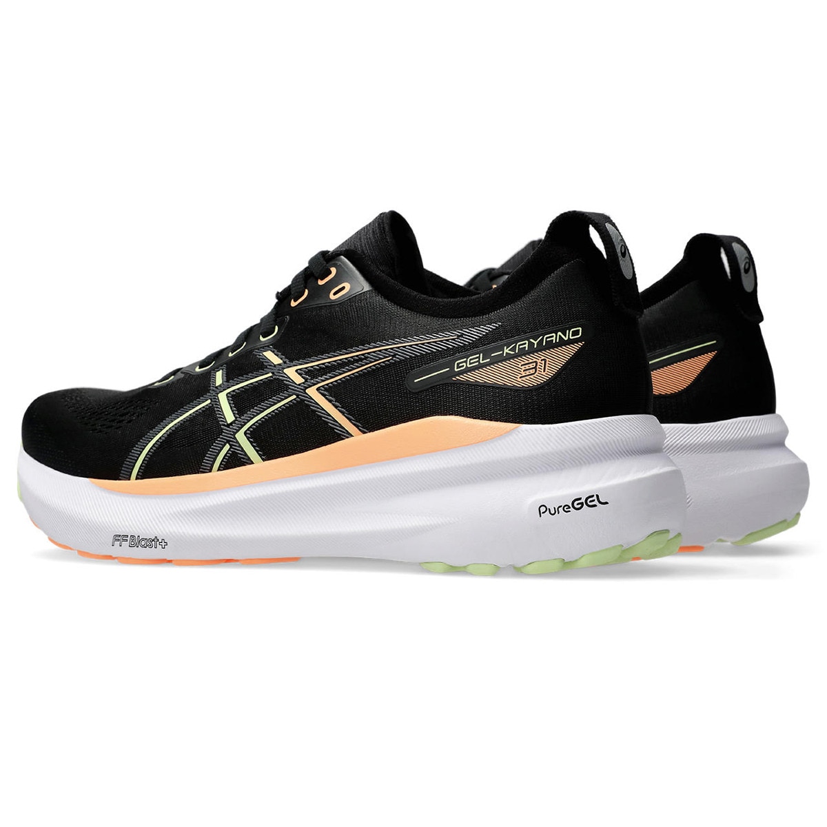 Sapatilhas de Running de Homem Gel-Kayano 31 Preto / Verde-5