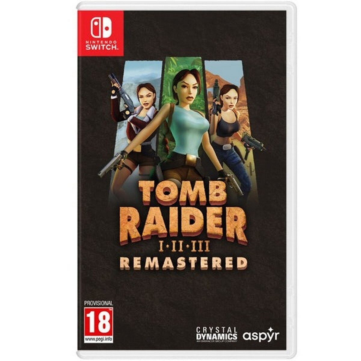 Tomb Raider I-III Remastered Starring Lara Croft - Nintendo Switch 1