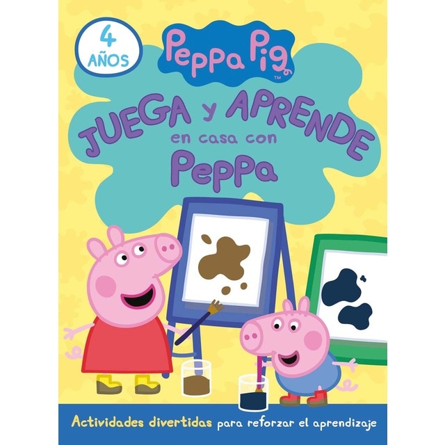 Imagen 0 de Juega y aprende en casa con Peppa (3 años).: Actividades divertidas para reforzar el aprendizaje