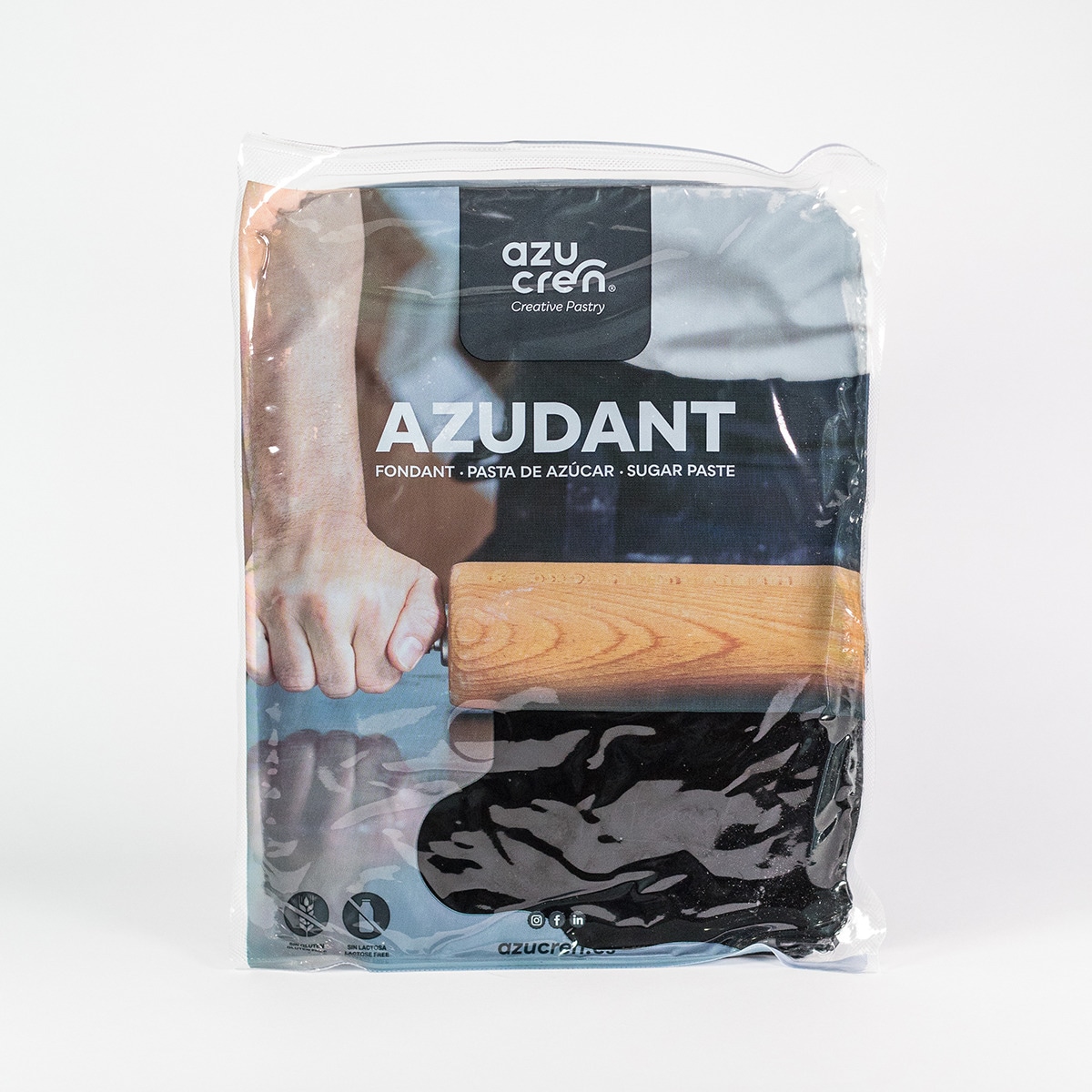 Fondant negro 1 kg Azucren Negro-1