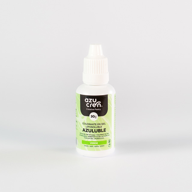 Imagen 0 de Colorante liposoluble verde 30 ml Azucren