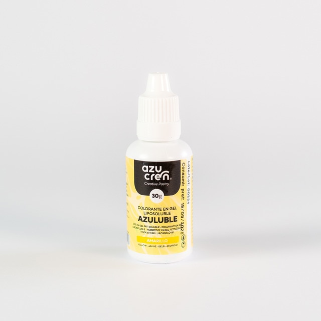 Imagen 0 de Colorante liposoluble amarillo 30 ml Azucren