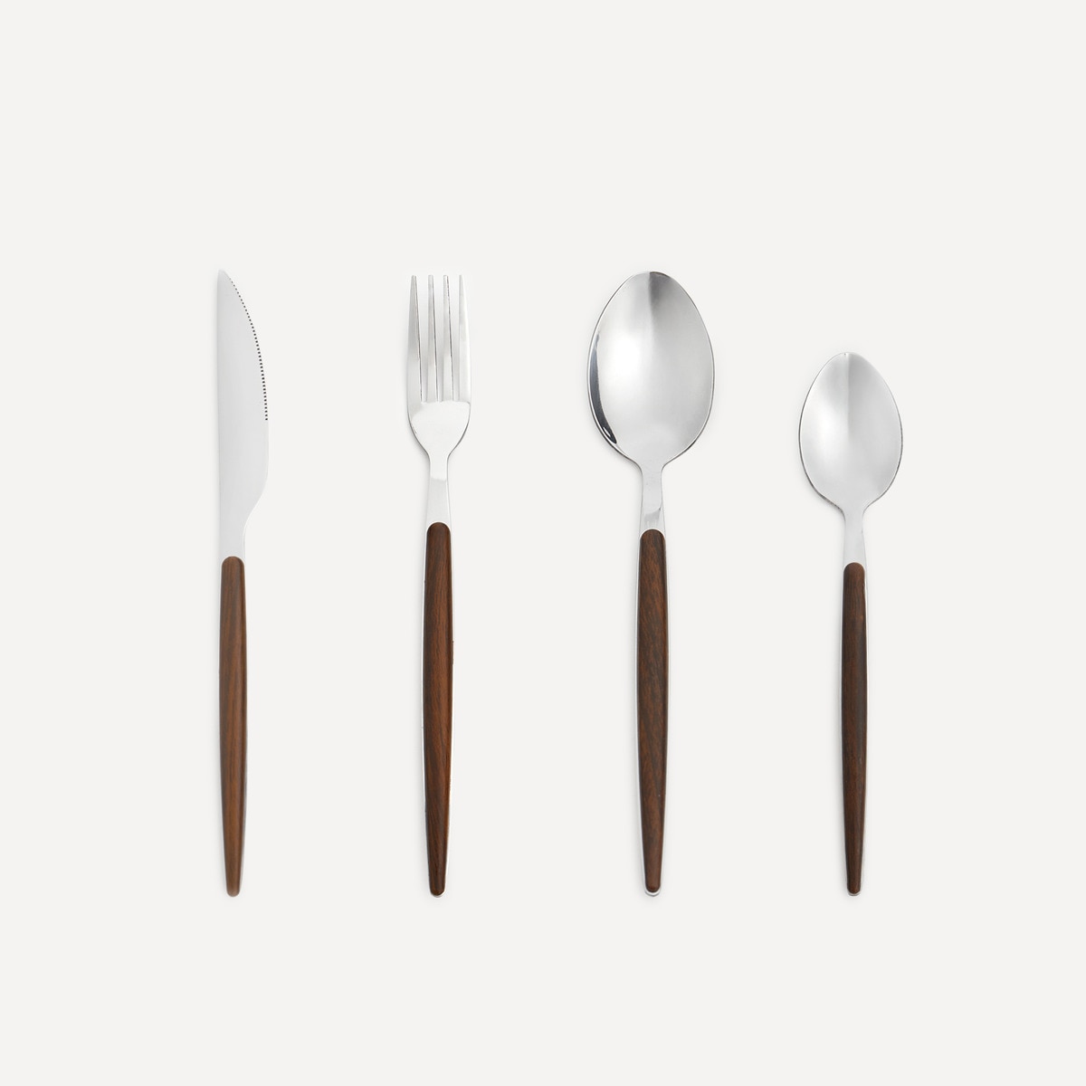 Cubertería de 16 piezas Lagares Santa Clara Acero-1