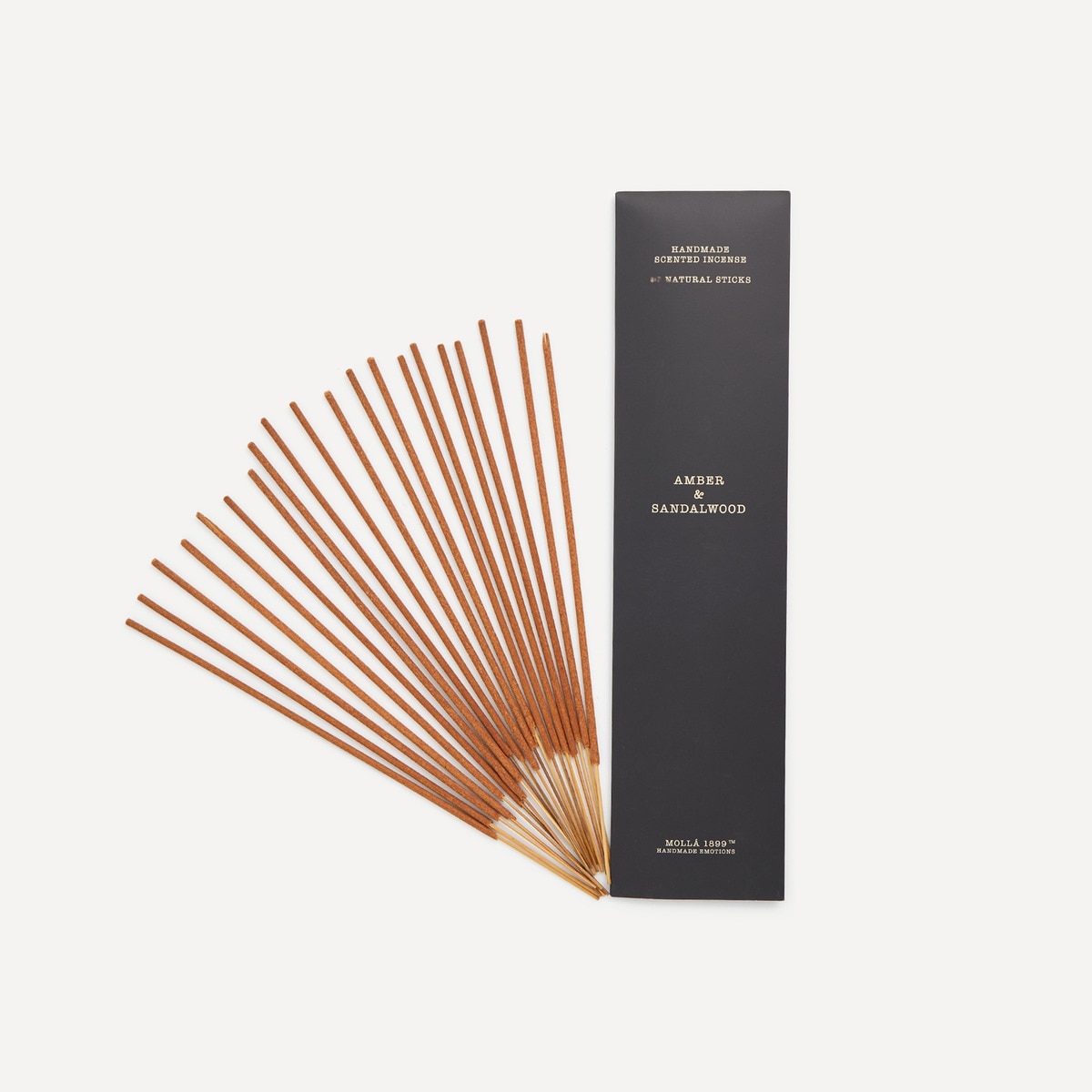 Conjunto de 20 Varetas de Incenso Amber & Sandalwood 1